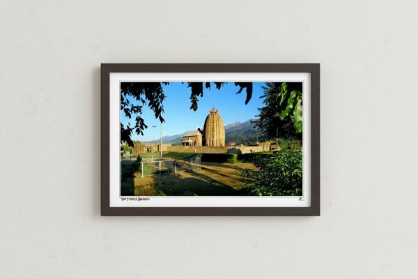 Baijnath Shiva Temple, Kangra HP Original Heritage Photograph, Waterproof Laminated Wall Art