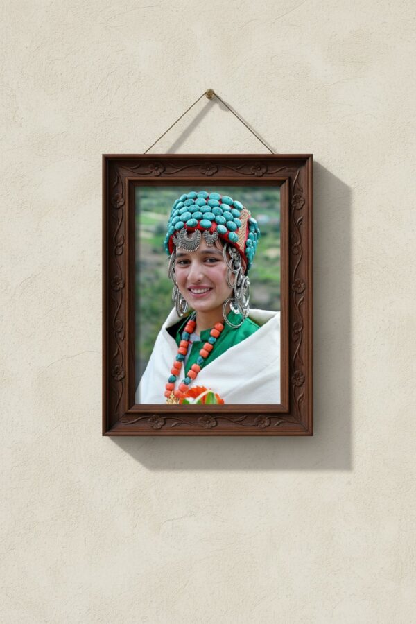 Heritage Grace – Himachali Tribal Portrait Wall Art