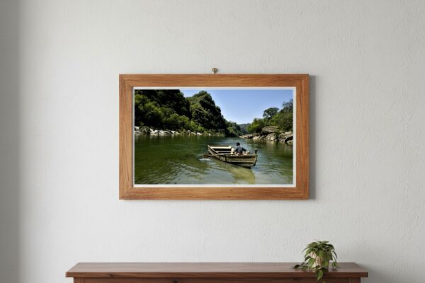 Boatman at Sandha Pattan Gorge, Himachal Pradesh