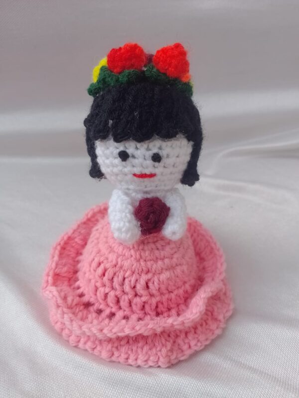 Handknitted Soft Doll for Kids | 100% Handmade Woolen Toy
