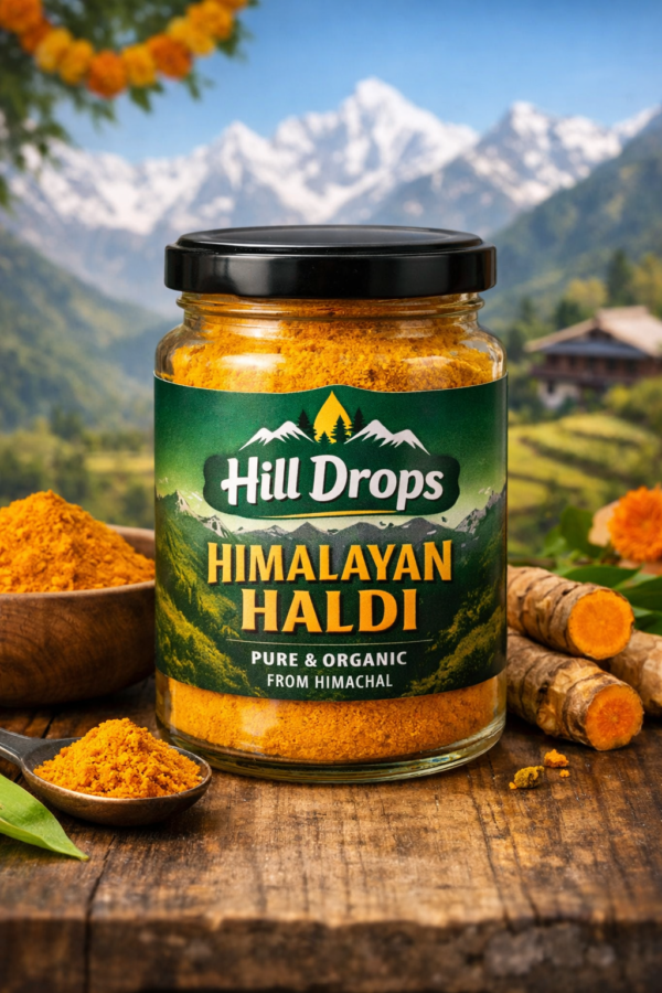 Stone Ground Turmeric Powder Pure Himalayan Haldi